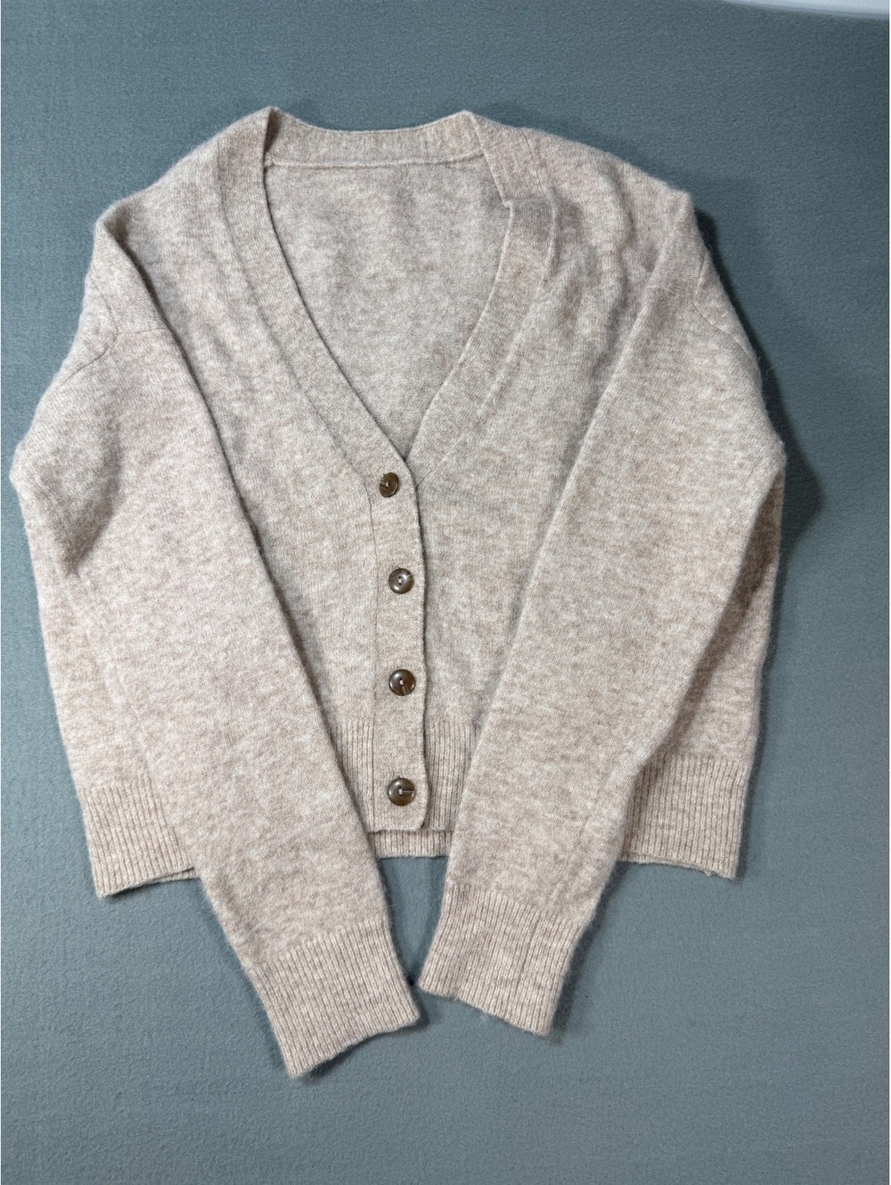 Lululemon Alpaca Wool Blend Cardigan Sweater S